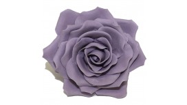 Didelė violetinė rožė su vielute