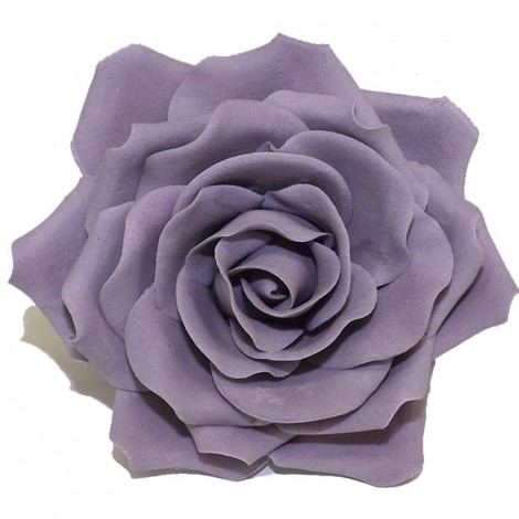 Labai didelė violetinė rožė su vielute, didelė