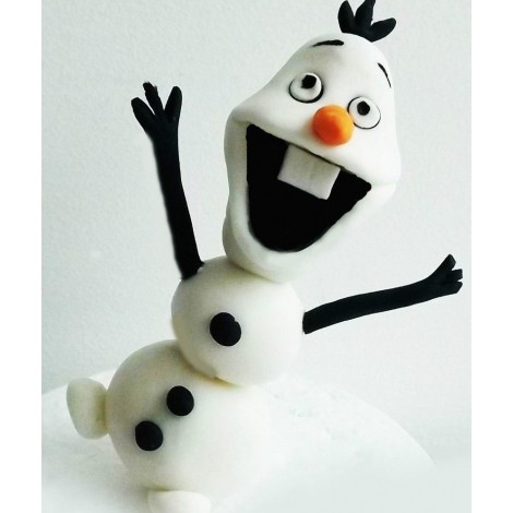 Sniego besmegenis Olafas 3D