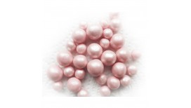 Vintažinio stiliaus rožinės spalvos cukriniai rutuliukai